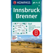 36 Kompass Wanderkarte